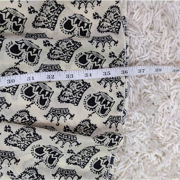 Ravi Famous London Sleeveless Crown Print Dress Black and White M - Picture 11 of 16